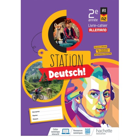 STATION Deutsch 2ème année 9782017257608