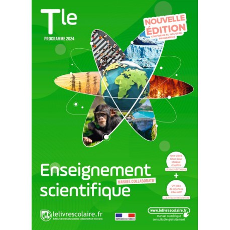 Enseignement scientifique Terminale 2024 9791040006763